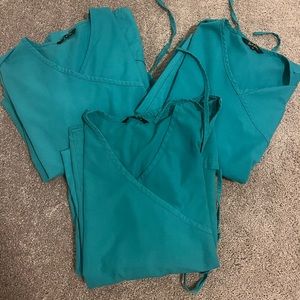 Teal scrub sets medium- Just Love